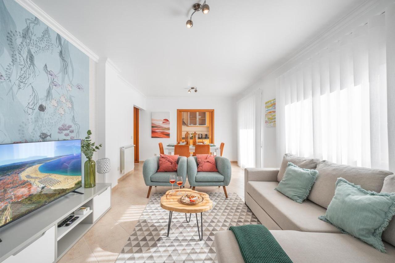 شقة Ocean Getaway - Private Parking And Sea View نازاريه المظهر الخارجي الصورة